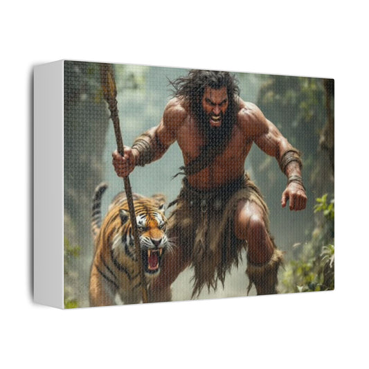 A ancient hunter canvas