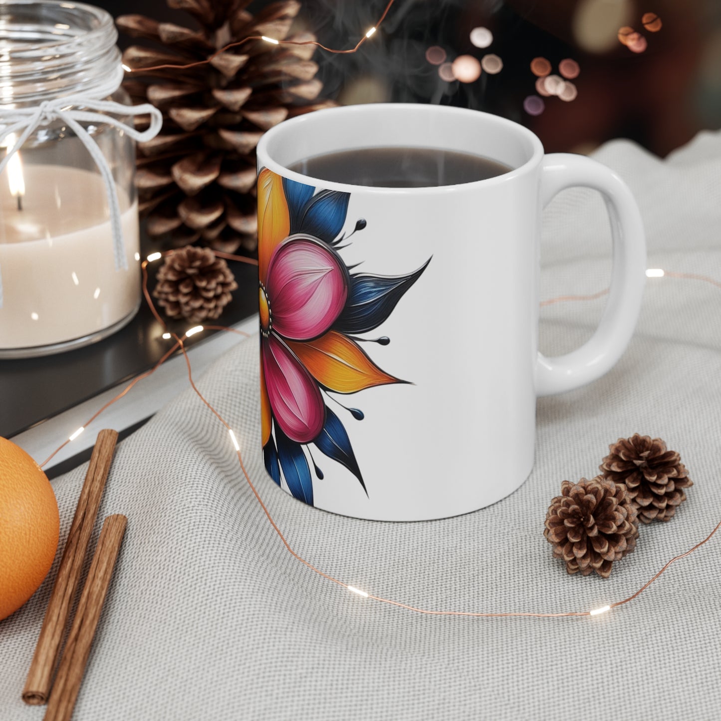 Flower Coffee Mug