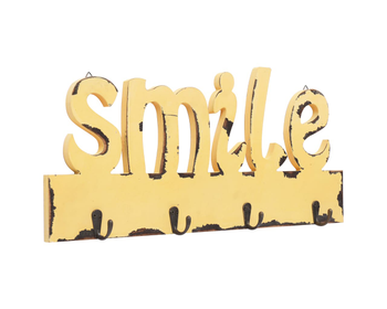 Wall Mounted Coat Rack SMILE 50x23 cm