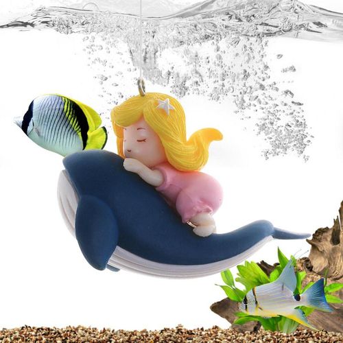Aquarium Diver Ornament - Lively Floating Decoration for Fish Tank