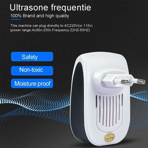 Ultrasonic Pest Repeller - Non-Toxic & Effective Home Protection