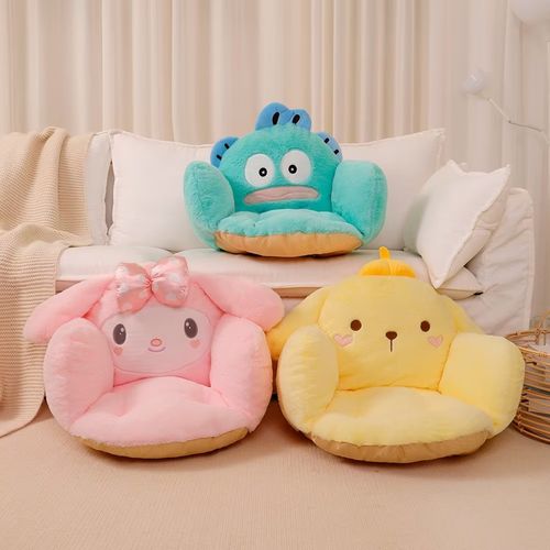 Kids Plush Seat Cushion - Massage Feature for Comfort & Support