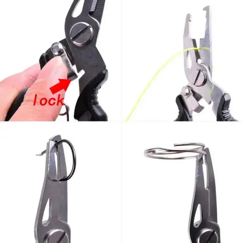 Fishing Pliers – Durable Stainless Steel with Quick-Change Hook Feature