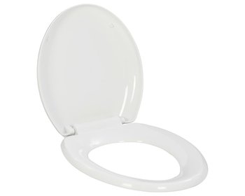 Soft-close Toilet Seat with Quick-release Design White