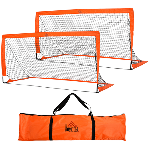 Football Goal Folding Outdoor with All Weather Net 6'x3'