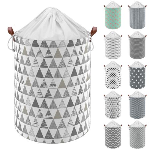 DRAWSTRING LAUNDRY BASKET