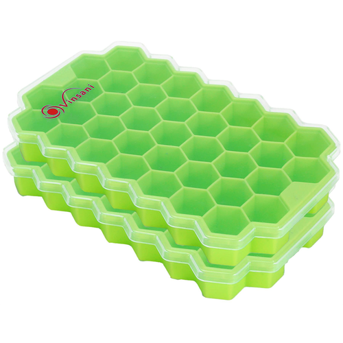 2 PACK ICE CUBE TRAY HEXAGON