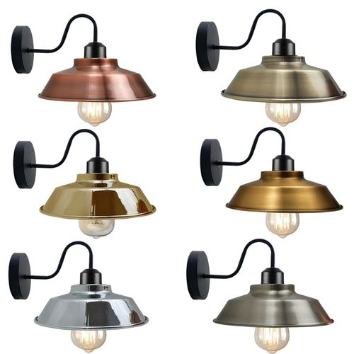 Retro Industrial Wall Lights