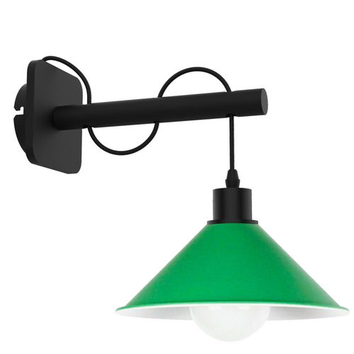Modern Industrial Black Wall Light