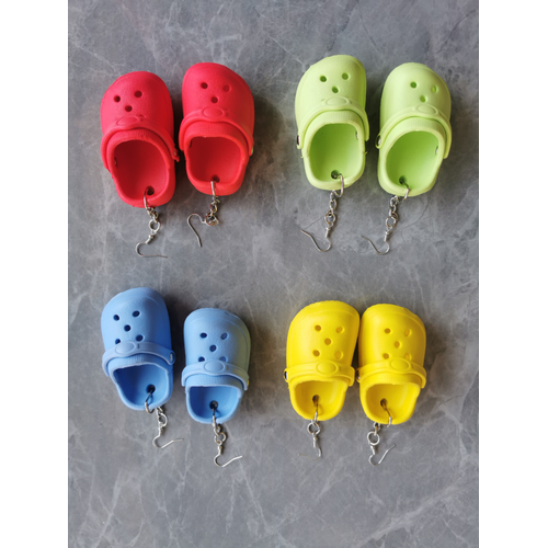 Colourful Plastic Earrings - Lightweight Fun Accessories