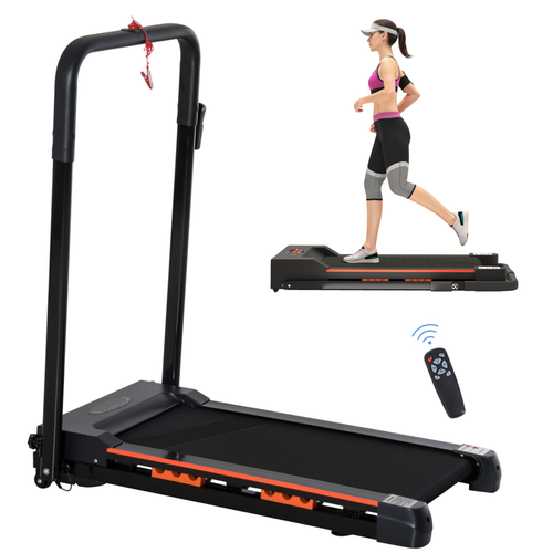 1-6 km/h Folding Motorised Treadmill Walking w/ Remote Control