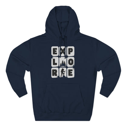 Explore Fleece Hoodie - Adventure Awaits