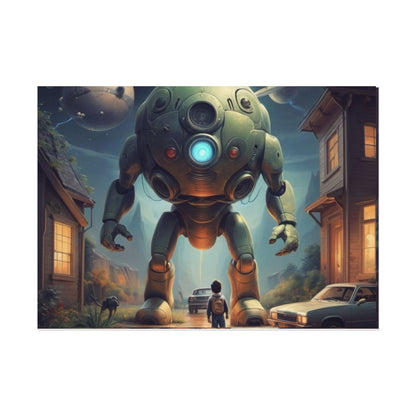 The dawn of robots poster