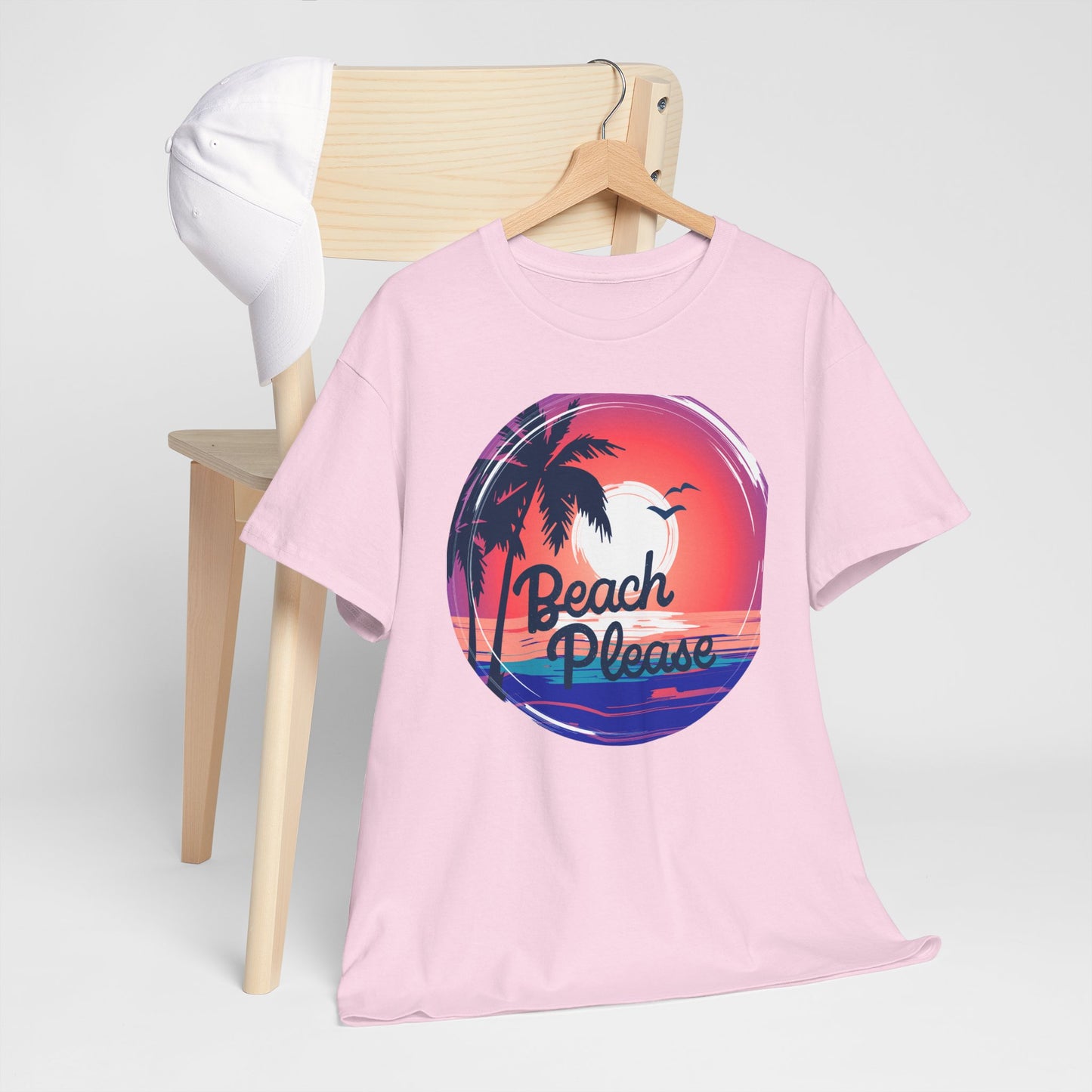 Beach please ladies T-shirt