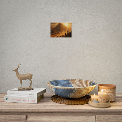 Ancient pyramid poster