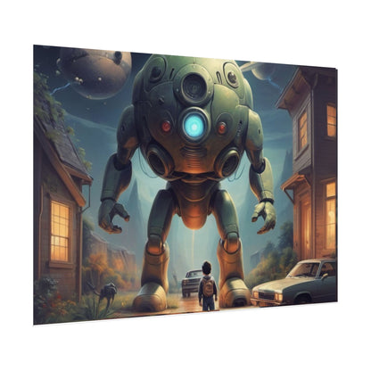 The dawn of robots poster