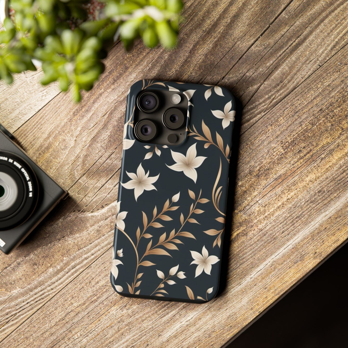 Custom Flower designed phone case
