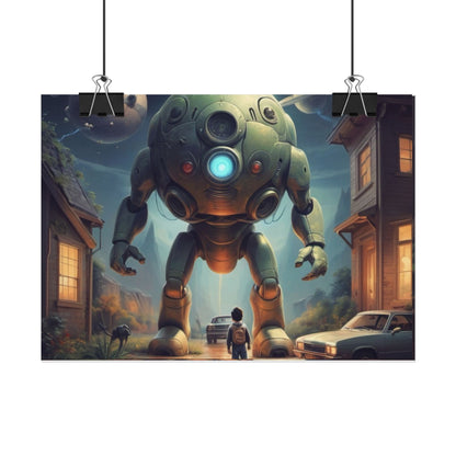 The dawn of robots poster