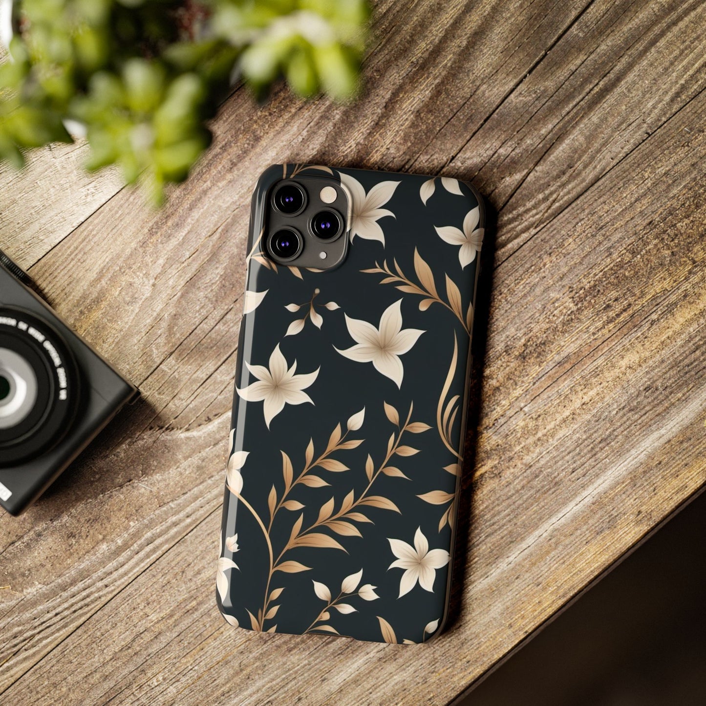 Custom Flower designed phone case