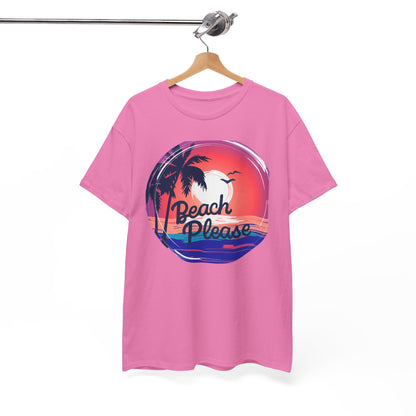 Beach please ladies T-shirt