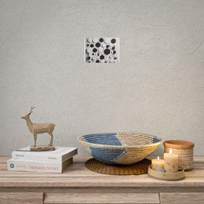 Geometry shaped poster