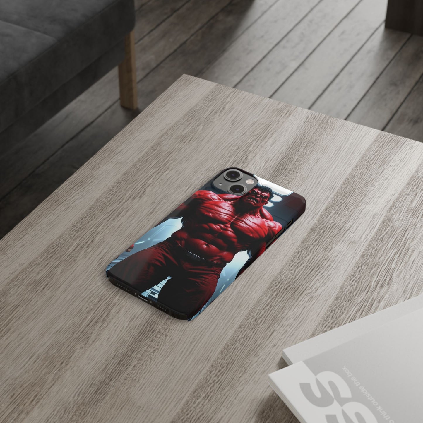 The Red Hulk Custom Designed phone case