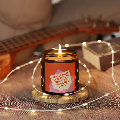 Funny quoted Scented Soy Candle