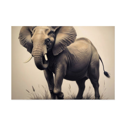 Majestic Elephant Poster