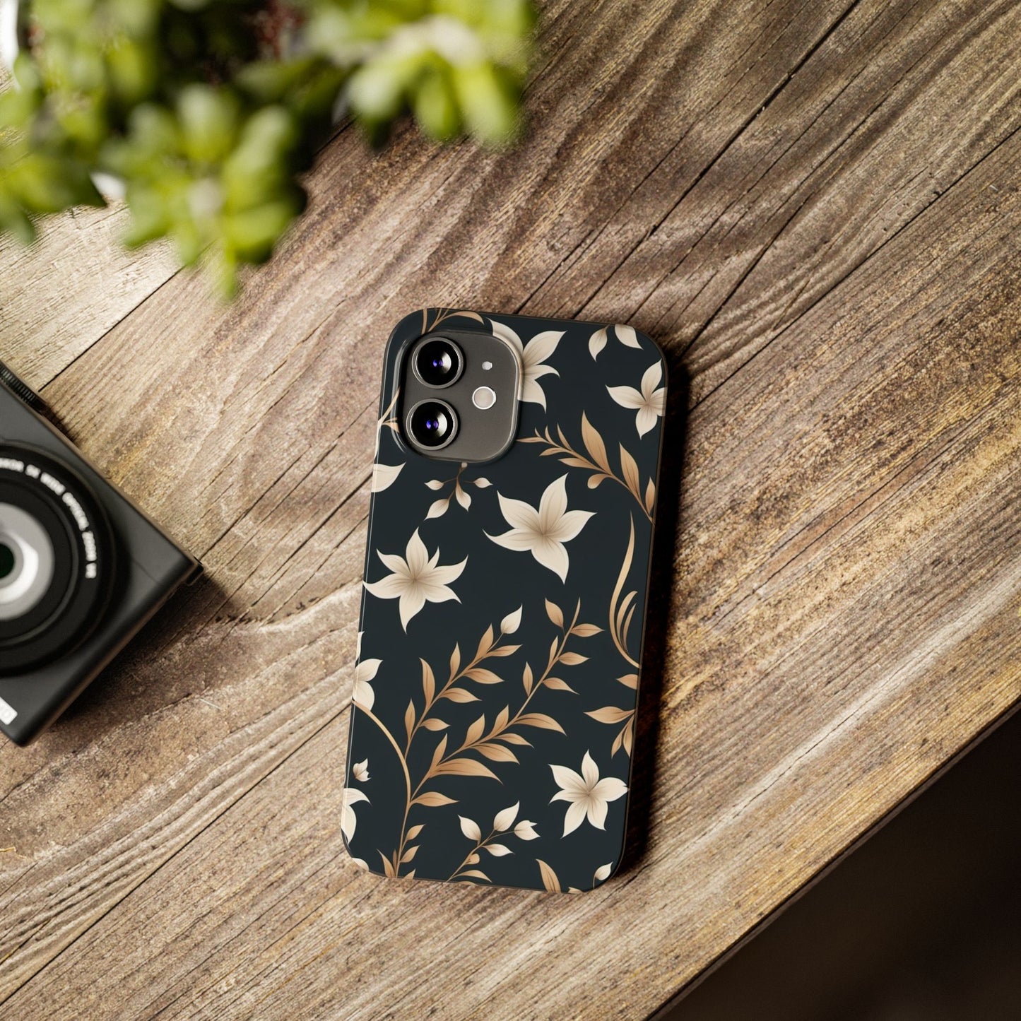 Custom Flower designed phone case