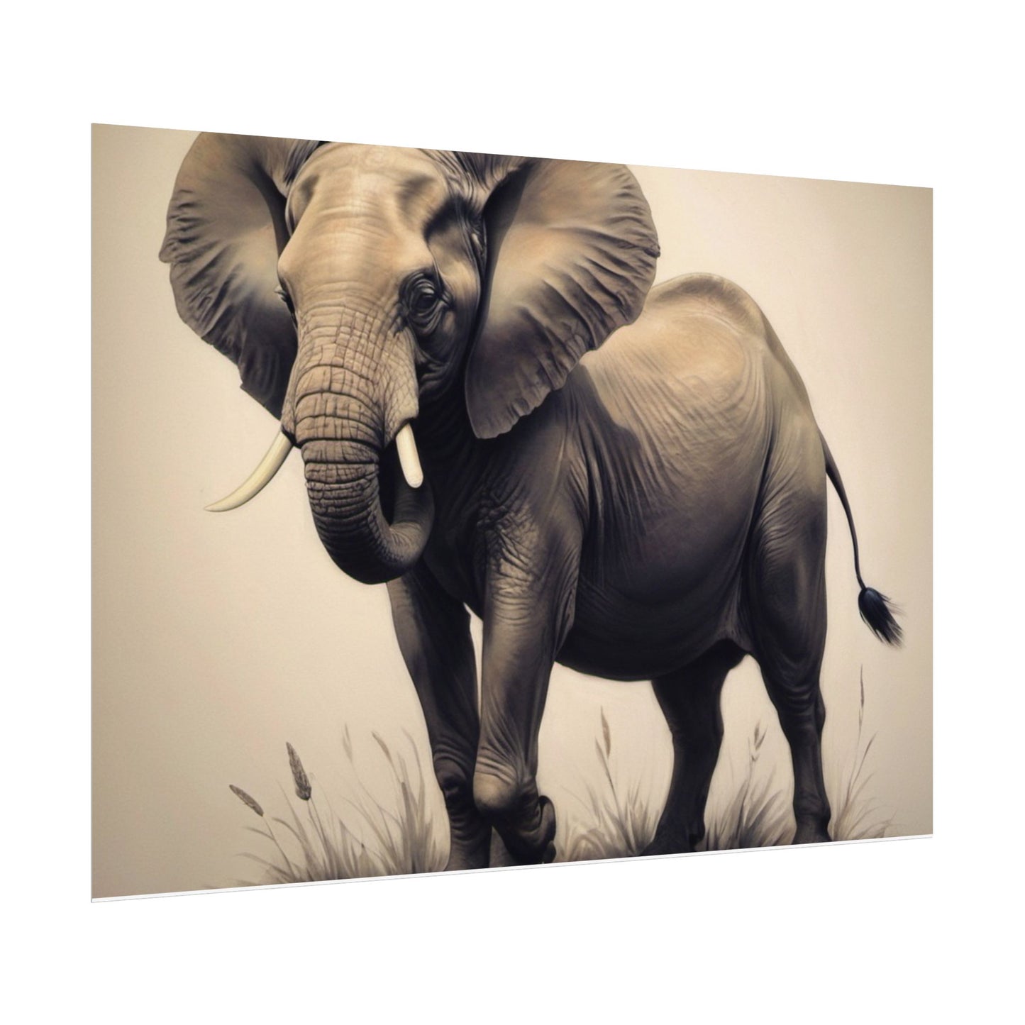 Majestic Elephant Poster