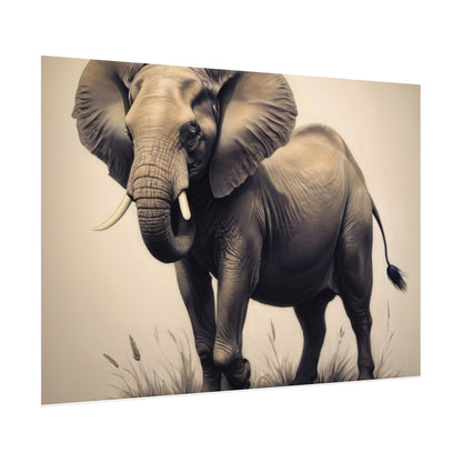 Majestic Elephant Poster