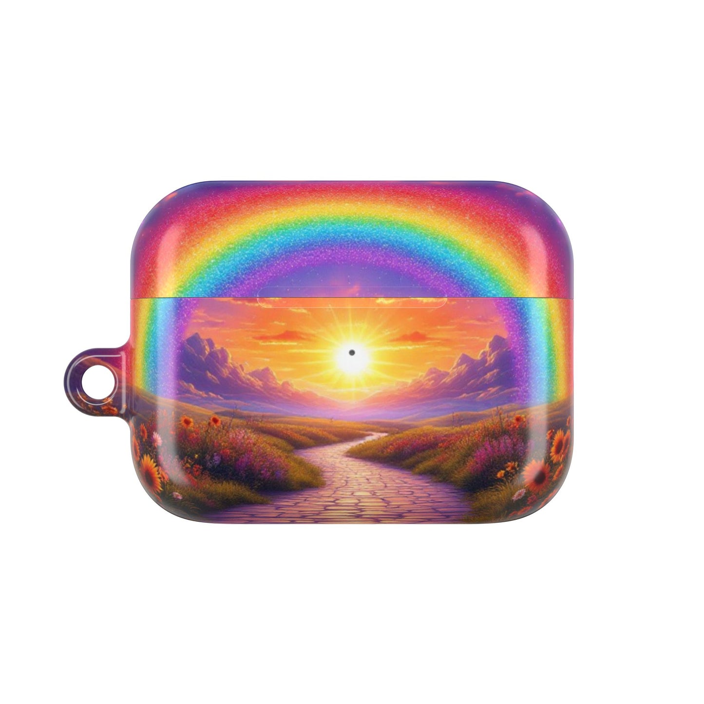 Rainbow Air pod case