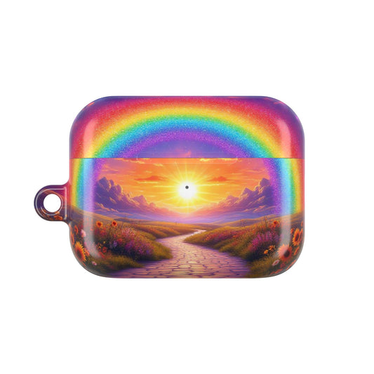 Rainbow Air pod case