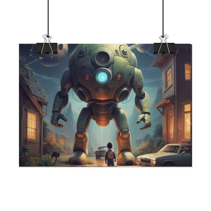 The dawn of robots poster