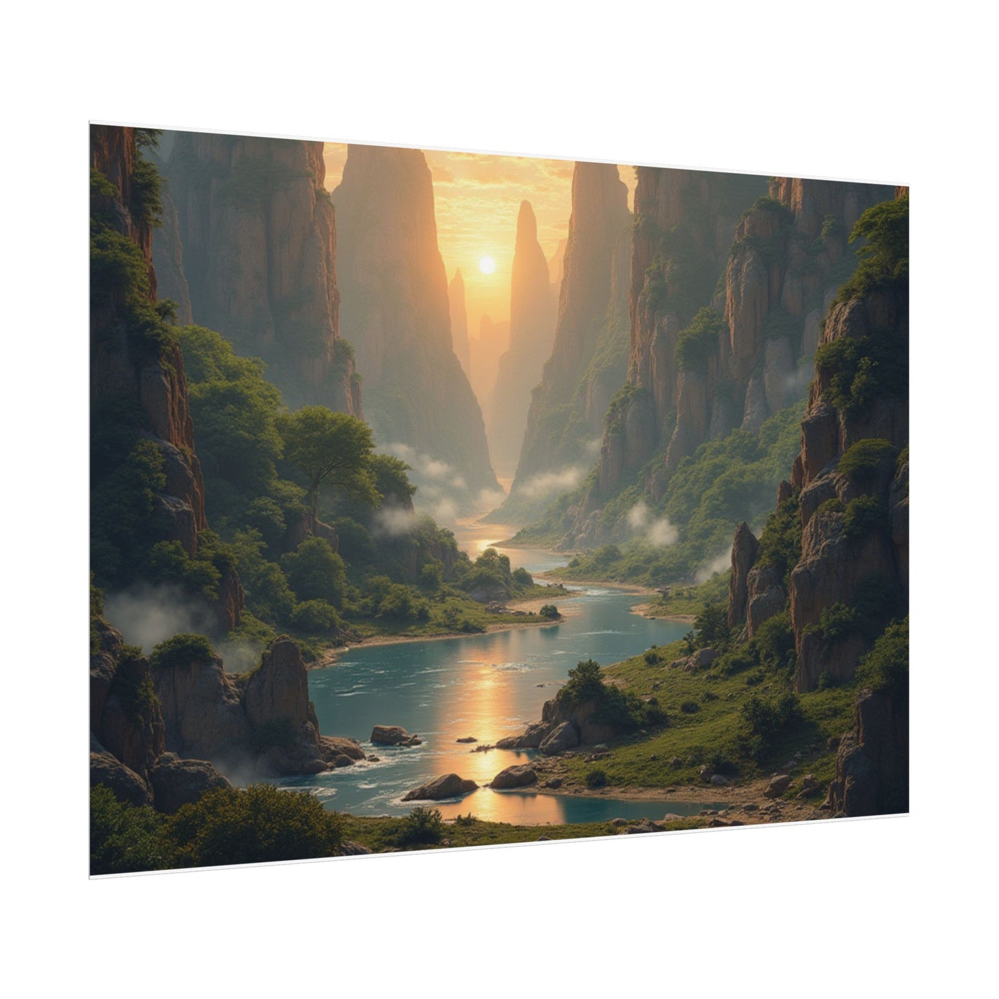 Scenic view poster