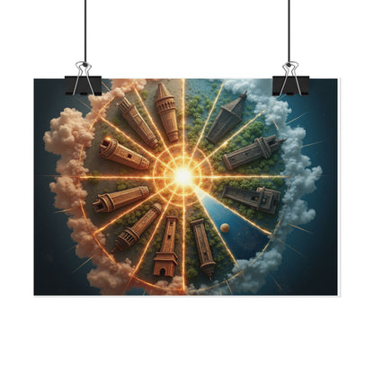 Mystery tower poster