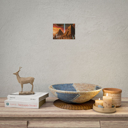 UFO & Pyramids poster