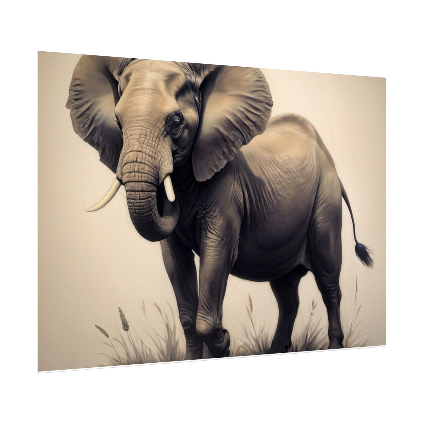 Majestic Elephant Poster
