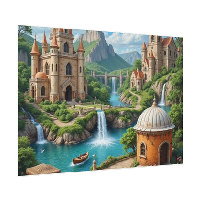 Beauty of a Mountain Village poster