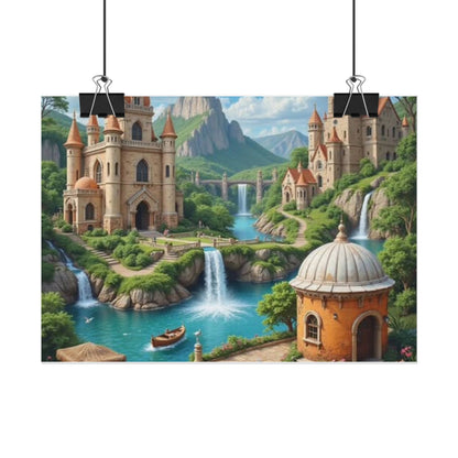 Beauty of a Mountain Village poster