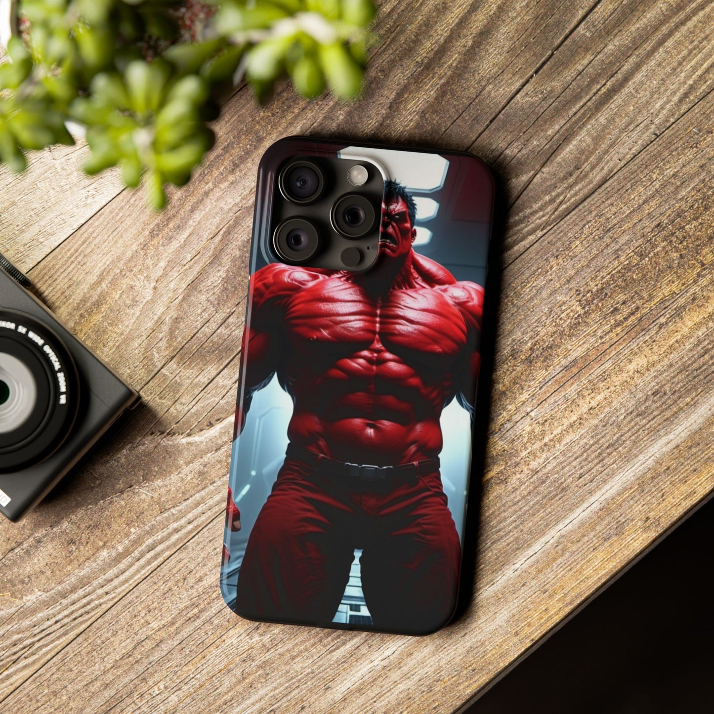 The Red Hulk Custom Designed phone case