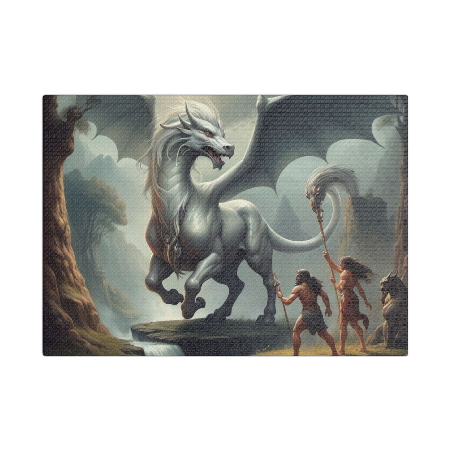 Mythical Dragon Canvas