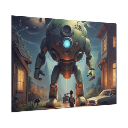 The dawn of robots poster