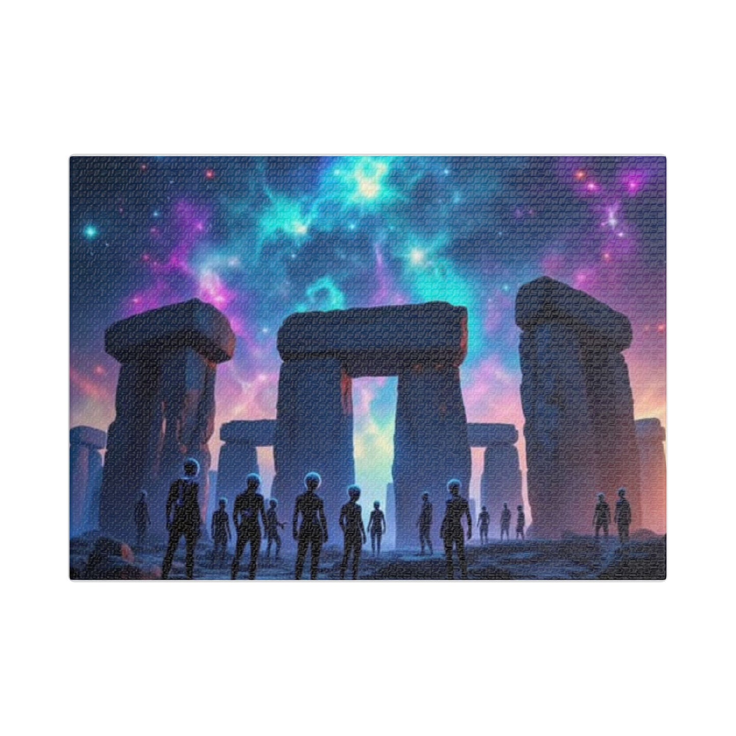Cosmic Sky stone hedge Canvas