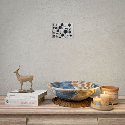 Geometry shaped poster