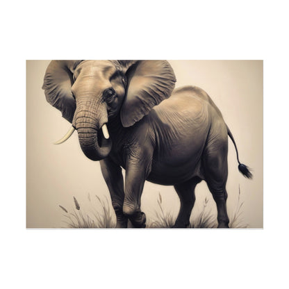 Majestic Elephant Poster