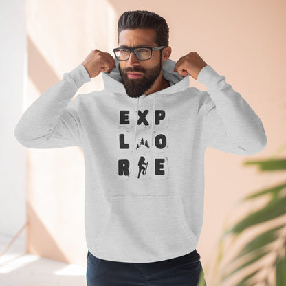 Explore Fleece Hoodie - Adventure Awaits