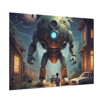 The dawn of robots poster