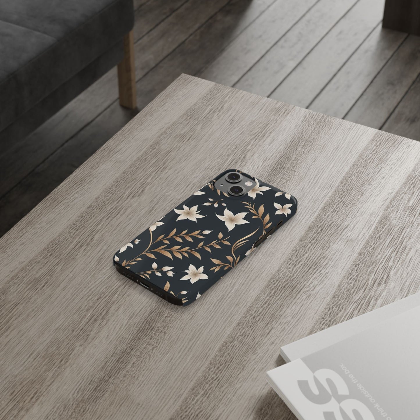 Custom Flower designed phone case