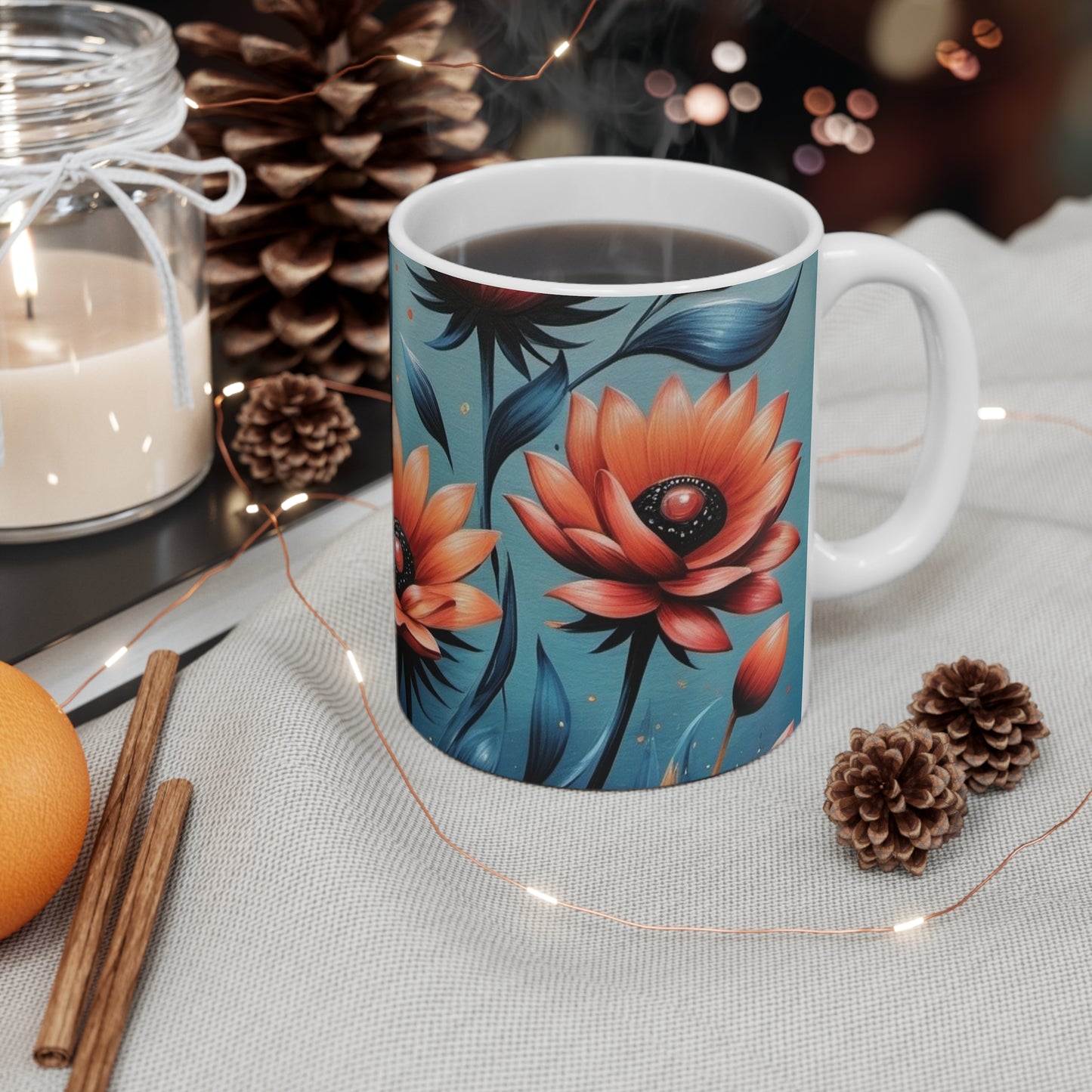 Coffee Mug - Flower themed